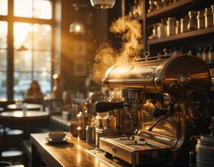 Morning Ritual, Relaxed Atmosphere, Warm Glow