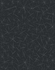 Chaotic Spark Pattern on Dark Background