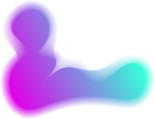 Abstract Green Blue Gradient Serene Ocean Vibes, Fluid Aqua Mesh, Dreamy Blended Hues. Soft Light Blob, Aura Gradation, Vibrant Multicolor Waves for Modern Digital Art & Calming Decor.