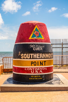 Southernmost Point in the Continental U.S.A. &ndash; 90 miles to Cuba