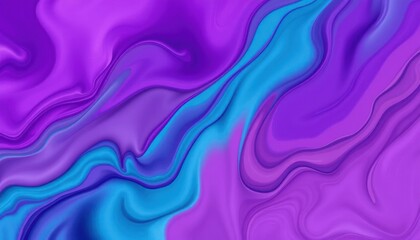 Abstract swirling purple and blue hues (2)