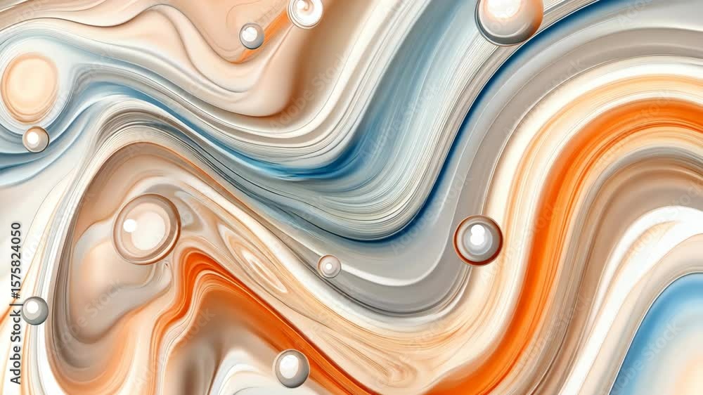 Poster dynamic and vibrant patterns combine colors and shapes, creating an engaging visual experience full 