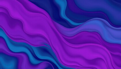 Obraz premium Abstract swirling purple and blue hues (5)