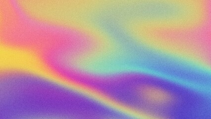 Iridescent pastel soft pink, purple, blue grain noise gradient wave. 90s, 2000s, Y2K style with flowing, liquid texture. Backgrounds, wallpapers, digital art, modern 90s, 2000s, y2k creative banner.