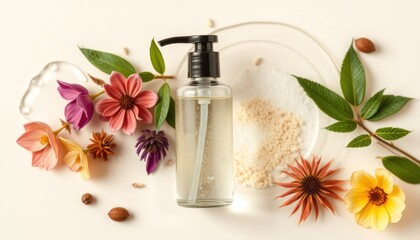 Beauty product arrangement