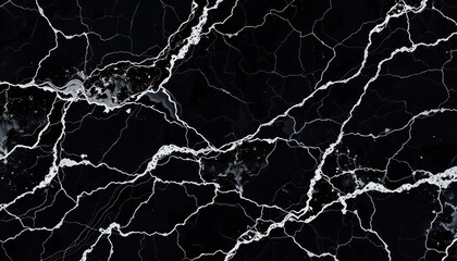 Black marble texture with white veining (4)