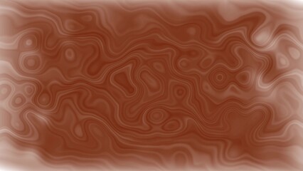 Abstract flowing organic pattern with swirling lines and soft gradients in warm brown tones
