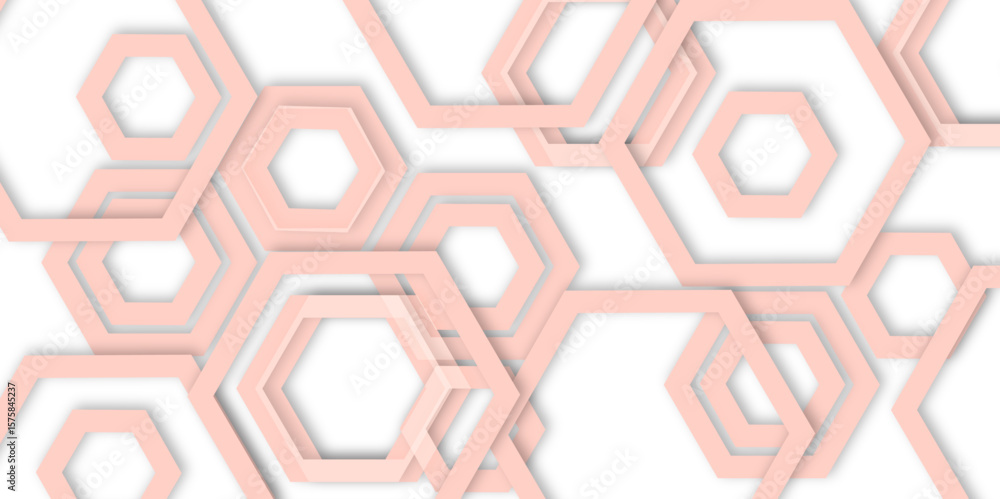 Aufkleber abstract geometric technology out color line hexagon polygonal honeycomb luxury pattern vector backg