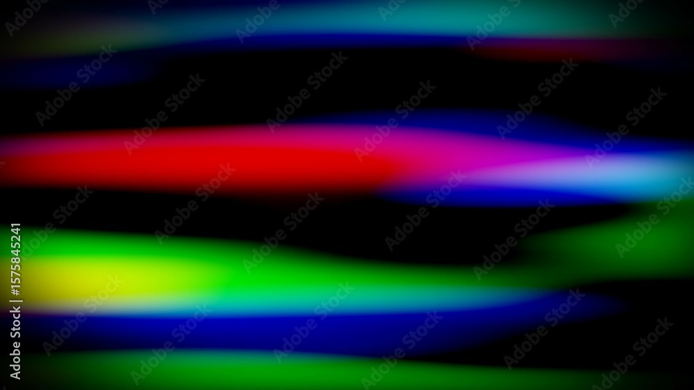 Poster abstract multicolored blurred background created with smooth gradient horizontal stripes evokes crea