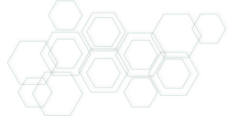 Abstract geometric technology out color line hexagon polygonal honeycomb luxury pattern vector background.