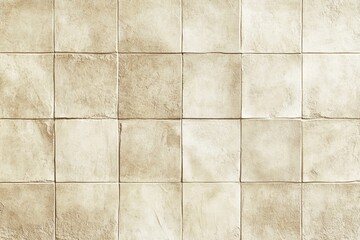 Rustic beige textured tile wall background with natural stone pattern for interior design and architectural decoration