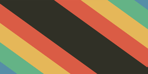 Retro diagonal stripes background in muted vintage tones on a dark backdrop. Ideal for posters, social media designs, or nostalgic-themed projects