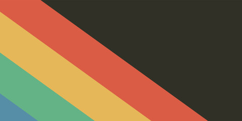 Retro diagonal stripes background in muted vintage tones on a dark backdrop. Ideal for posters, social media designs, or nostalgic-themed projects