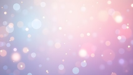 Fototapeta premium Magical Pastel Bokeh Lights with Sparkling Effects