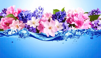 Flowers floating on water (1)