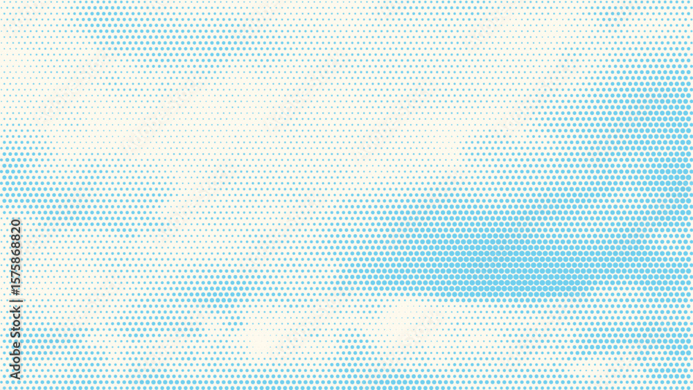Aufkleber color halftone texture of blue sky with clouds. abstract cloud pattern vector dotted pixel texture b