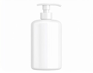 Modern Ceramic Bathroom Soap Dispenser Pump, minimal design, PNG