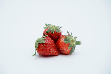 Strawberry isolated on white background