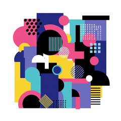 abstract city background