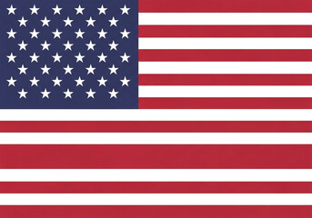 Fototapeta premium A horizontal American flag copy
