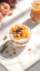 Fruit and Yogurt Parfait with Granola