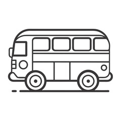 bus vector illustration