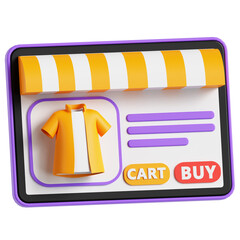 Online Store Interface