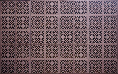 The texture of the curly lattice
