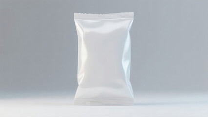 white paper bag foil bags plastic paper bag pet food packaging bags, take out,product mockup photo E-commerce marketing poster Background shooting scene

