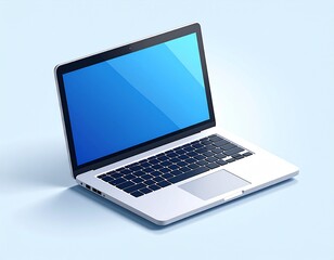 Fototapeta premium Sleek Laptop Design Modern Technology and Digital Innovation