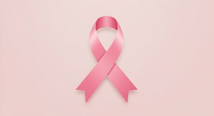 Pink Ribbon Breast Cancer Awareness Symbol Hope Support Charity October