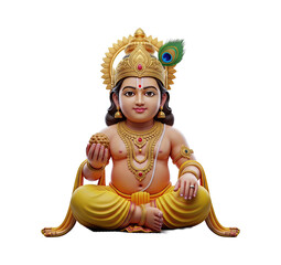 Illustrations of Lord Krishna, Janmashtami PNG