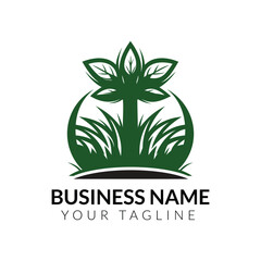 Agriculture logo nature logo leaf logo 