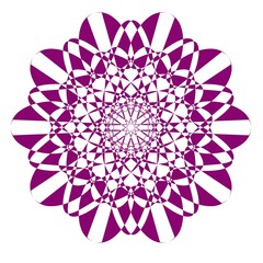 round lace doily