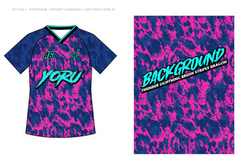 water flow reflection abstract pattern sublimation jersey design beach wave blue pink camouflage vector futuristic background elegant simple	