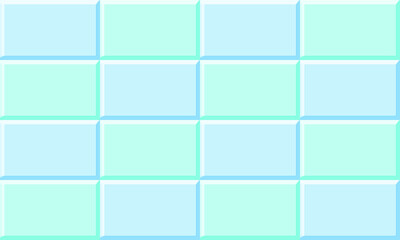 3D Minimal Wall Texture with Blue and Green Pastel