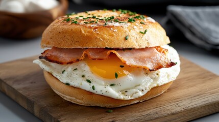 Beautiful Wooden Cutting Board with Rich Grain and Natural Finish Ideal for Cooking