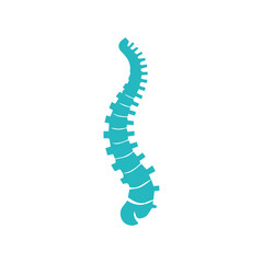 Spine logo vector illustration template design