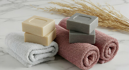 Luxury Handmade Soap Bars Spa Relaxation Natural Organic Wellness Body Care Gift Set