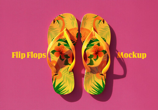 Flip Flops Mockup
