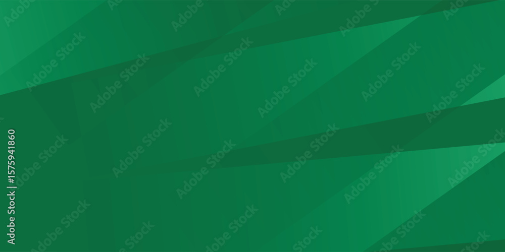 Poster printabstract green geometric background. dynamic shapes composition. eps10 vector vector illustrati