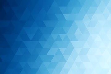 Blue geometric gradient pattern abstract background