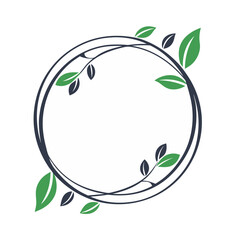Olive tree and branch vector illustration with leaves in a natural floral design style