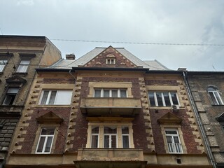 Building facade. Budapest.
