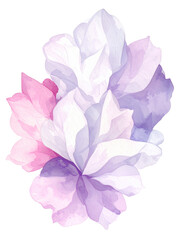 A close-up of a beautiful pink and white rose blossom in a vibrant garden, showcasing its delicate petals and blooming beauty