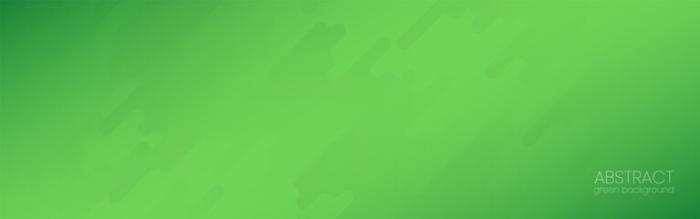 Abstract green background with smooth gradient shapes and soft motion design. Modern minimalist concept for nature, tech or eco theme. Vector Illustration.
