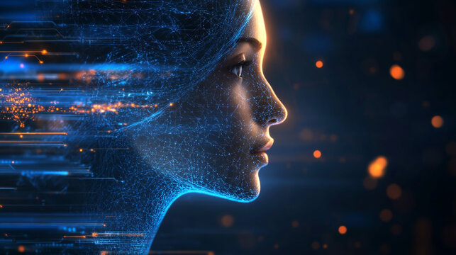 Futuristic technology thrives through innovation, driven by AI and machine learning.
