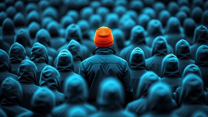 a large crowd of people