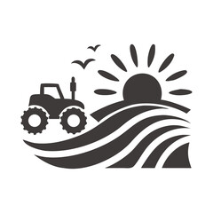 Agriculture Vector Logo Design Template