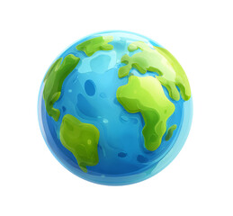 Earth with green land is truly astonishing